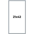 thumbnail image 1 of 21x42 Frame Rustic Sky Blue Solid Wood Picture Frame | 0.75 Inch Moulding Width |Includes UV, 1 of 8