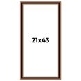 thumbnail image 1 of 21x43 Frame Gold Brown Plein Air Vintage Solid Wood Picture Frame | 1.75 Inches Moulding Width |, 1 of 8