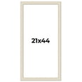 thumbnail image 1 of 21x44 Frame White Real Wood Picture Frame Width 1.75 inches | Interior Frame Depth 0.5 inches |, 1 of 8