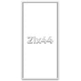 thumbnail image 1 of 21x44 Shadow Box Frame White | 1 Inches Deep Real Wood Contemporary Shadowbox Display Frame | UV, 1 of 6
