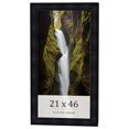 thumbnail image 1 of 21x46 Frame Black Passaggi Solid Wood Picture Frame Width 1.5 Inches | Interior Depth 0.5 Inches |, 1 of 8