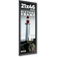 thumbnail image 1 of 21x46 Frame Black Passaggi Solid Wood Picture Frame Width 1.5 Inches | Interior Depth 0.5 Inches |, 1 of 8