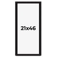 thumbnail image 1 of 21x46 Shadow Box Black Solid Wood Display Picture Frame | 1 Inch Rabbet Depth | | 1.375 Inch, 1 of 4