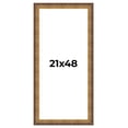 thumbnail image 1 of 21x48 Frame Vintage Gold Solid Wood Picture Frame | 2.5 Inch Moulding Width | Ornate Bronze Museo, 1 of 8