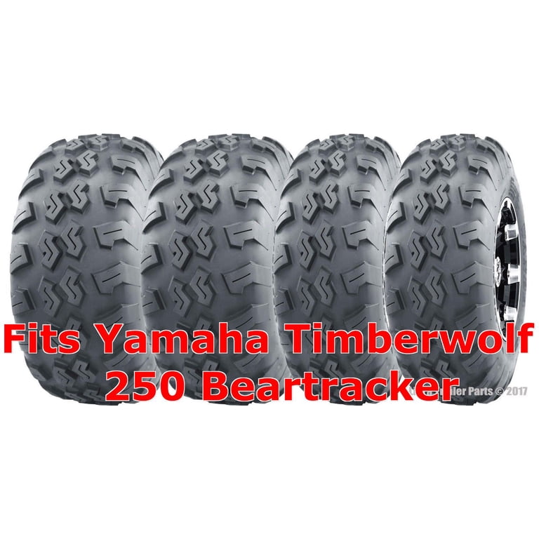 21x7-10 & 22x10-10 Complete Set Yamaha Timberwolf 250 Beartracker