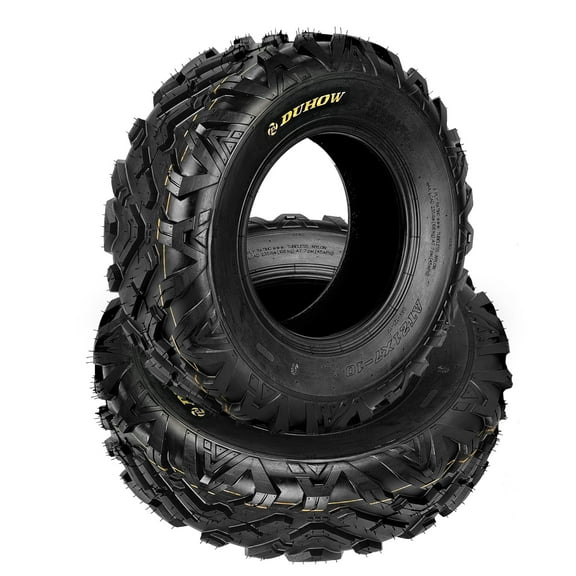 21x7x10 ATV Tires, 6-Ply Heavy Duty All Terrain Tires - Set of 2 for Trail, Mud, Sand | Replacement for ATV/UTV