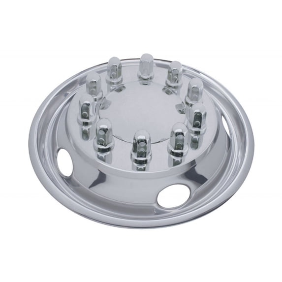22 1/2" O.D. Stainless Front Simulator Set - 5 Vent Holes, Hub Piloted