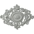 thumbnail image 1 of 22 1/2"W x 30 3/8"H x 1 1/2"P Katheryn Ceiling Medallion, Hand-Painted Frost, 1 of 6