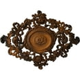 thumbnail image 1 of 22 1/2"W x 30 3/8"H x 1 1/2"P Katheryn Ceiling Medallion, Hand-Painted Rust, 1 of 6