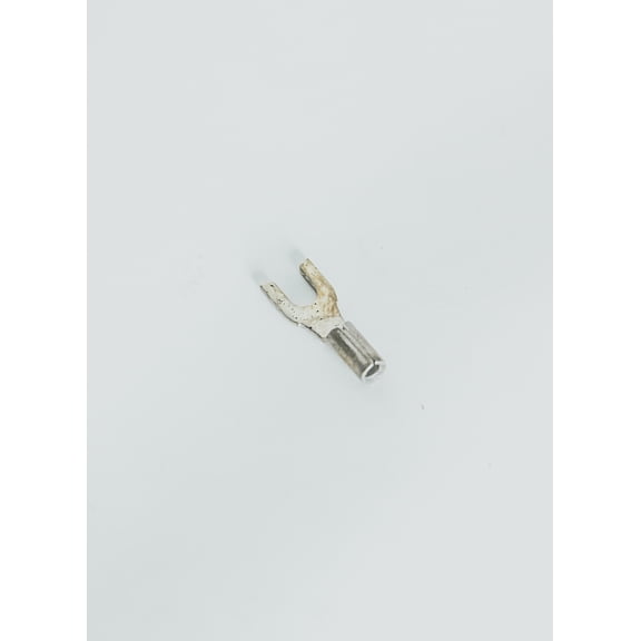 22-18 AWG Non-Insulated #4 Spade Terminal - Butted Seam (100/Pkg.)