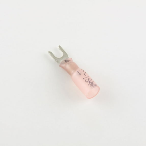 22-18 Ga. Heat-Shrink Fork Terminals, #6 Stud - (pack of 25)