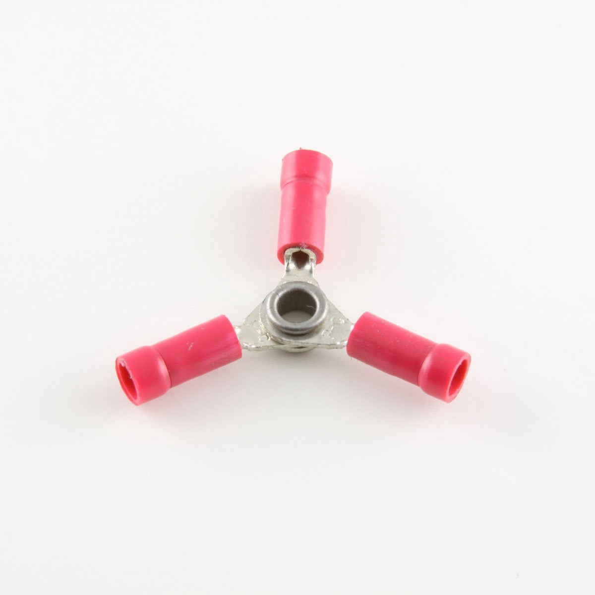 22-18 Ga. Insulated 3-Way Terminals - (pack of 25)