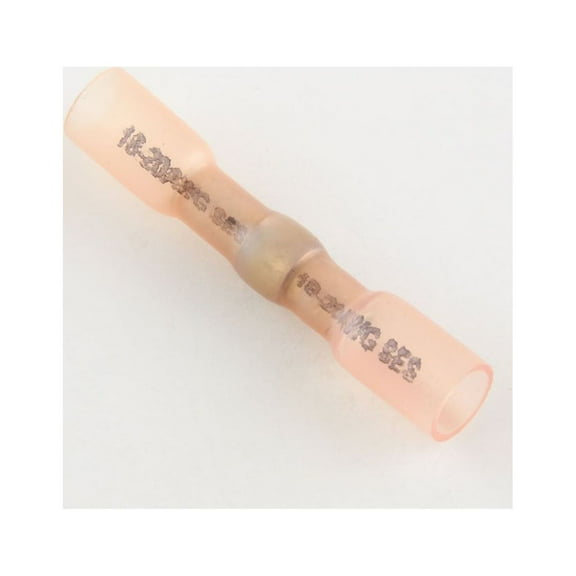 22-18 Ga. Solder and Crimp Heat-Shrink Butt Splice Terminals - (pack of 10)