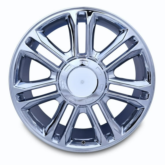 22" 22x9 Brand New Single Alloy Wheel for Cadillac Escalade ESV EXT 2007-2014 CHROME OEM Design Replacement Rim