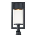 thumbnail image 1 of 22.25 Inch 12W 1 Led Outdoor Post Mount Maxim Lighting 55890Bgbk, 1 of 2