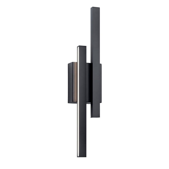 Elan Lighting - Idril - 22.25 Inch 17W 2 LED Wall Sconce-Matte Black Finish