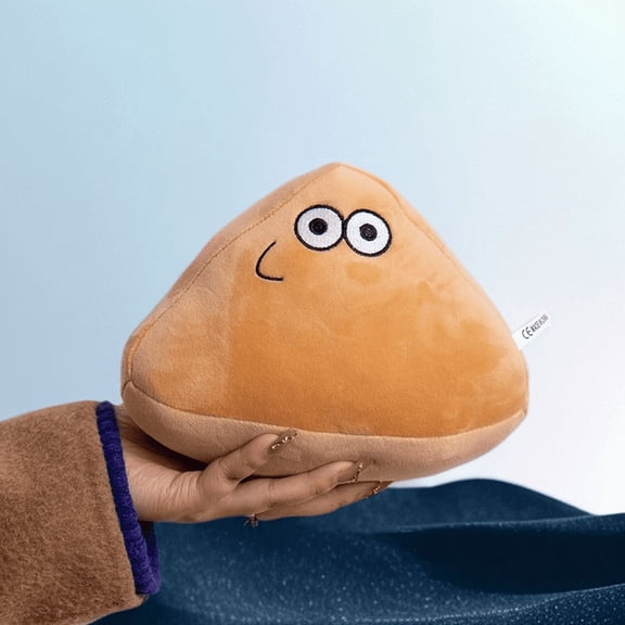 22-27cm Game My Pet Pou Plush Toys 3pcs Mom and 2 child My Pet Alien Pou Soft Stuffed Anime Doll Birhday Gifts for Children Boys