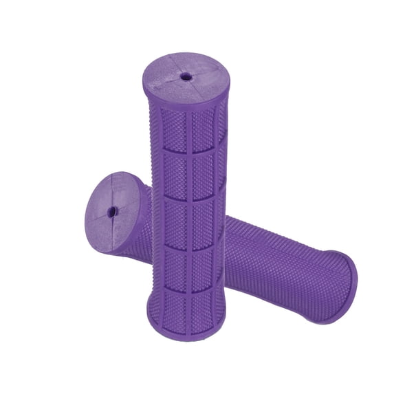 22.2mm Rubber Bike Handlebar Grips Ergonomic Non-Slip Shock Absorption Folding Bicycle Comfortable Soft Cover Purple