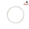 thumbnail image 1 of 22cm Silicone Rubber Replacement Clear Gasket Home Cooker Ring Pressur Seal A8Q0, 1 of 9