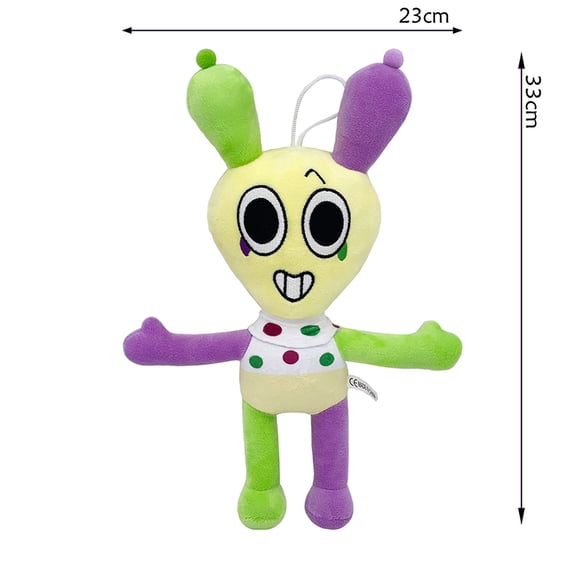 22-33cm Dandy's World Plush Set: Game Character Goob, Boxten, Flower Cat & Bunny Stuffed Toy Pillow for Fans