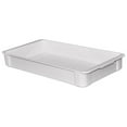 thumbnail image 1 of 22.37 x 12 x 3.12 in. Heavy Duty Storage Container, Gray - Stackable, 1 of 1