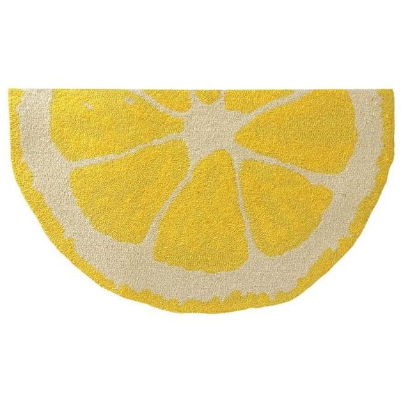 22.44 x 38.4 in. Lemon Slice Area Rug