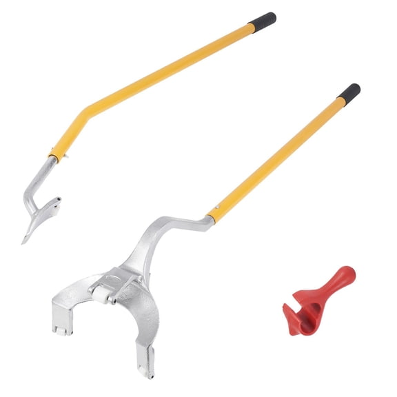 22.5-24.5 Tire Mount Demount Tool Kit - 3PC Manual Steel Tire Changer with Bead Breaker