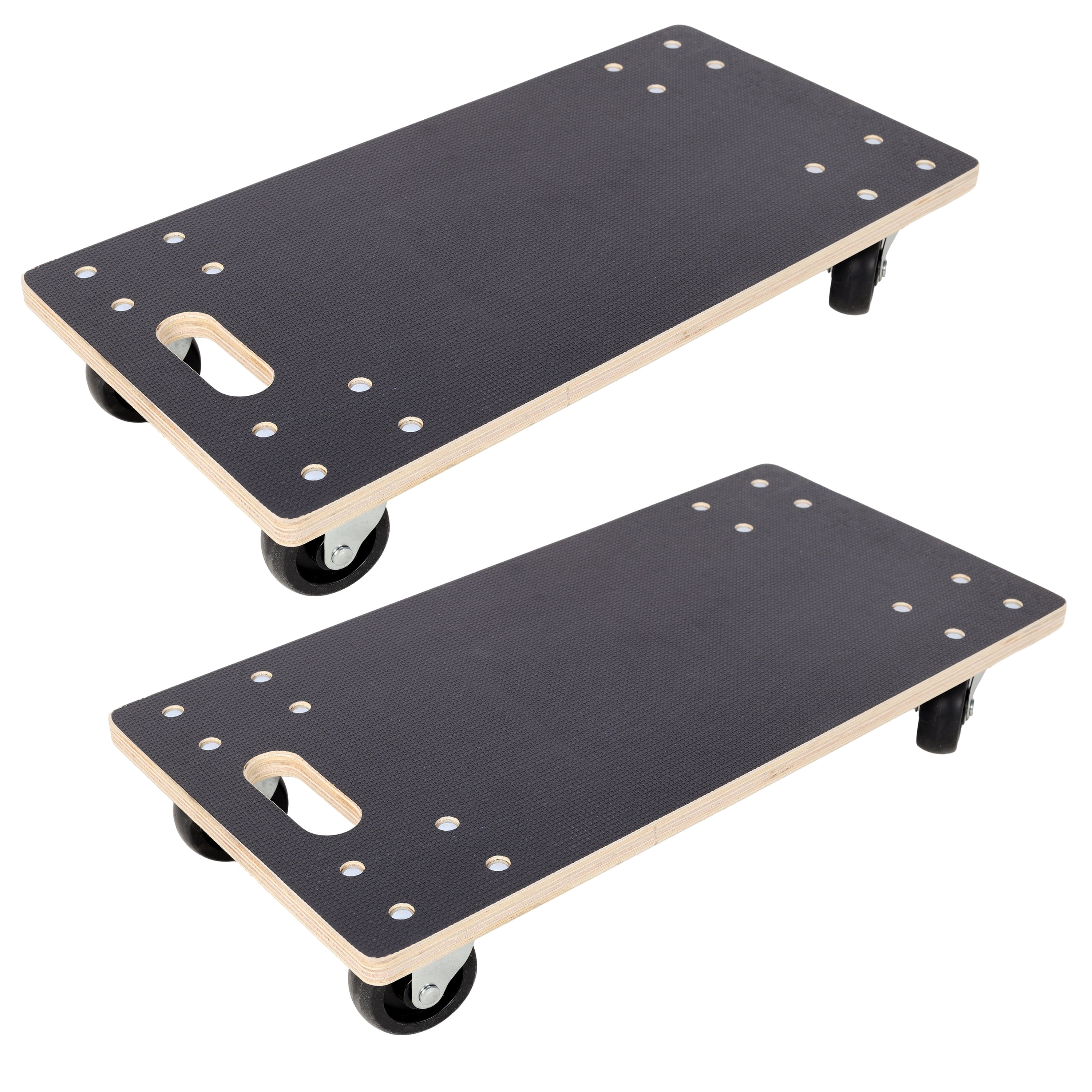 22.5-Inch Furniture Moving Wooden Dolly No Brakes, Heavy Duty Plywood Mover with 4 PP Swivel Casters, 1320 lbs Capacity Rolling Cart for Piano, Couch, Fridge & Appliances, 2 Pack