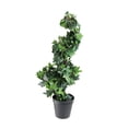 thumbnail image 1 of 22.5" Potted Artificial English Ivy Spiral Topiary Tree, 1 of 2
