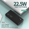 thumbnail image 1 of 22.5W Fast Charging 20000Mah Portable Power Bank with PD20W Dual Input And Triple Output, 1 of 7