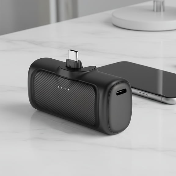 22.5W Fast Charging 5000mAh Mini Power Bank, USB-C Portable Charger with Dual Mode for iPhone 16/15 & Android Devices