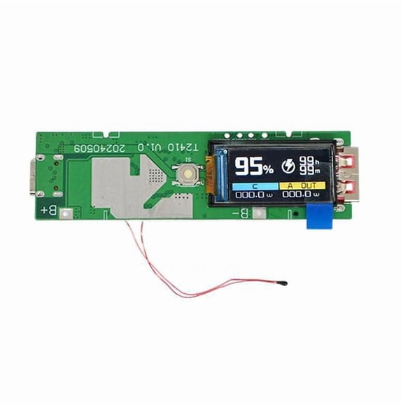 22.5W Fast Charging Module TFT Color Screen Digital Display Mobile Power Motherboard