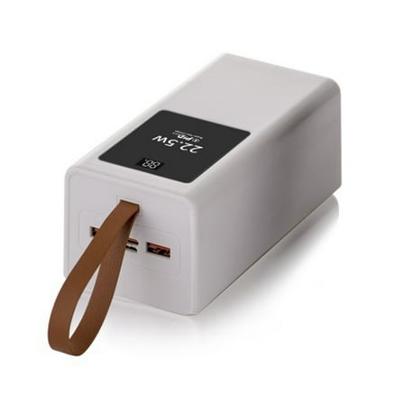 22.5W Modular Power Banks Set, Interchangeable Packs, Quick Charging USB, Travel-Friendly Design