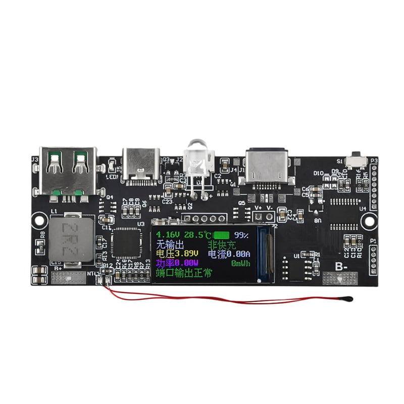 22.5W PD Color Screen Bidirectional Super Fast Charging Mobile Power ...