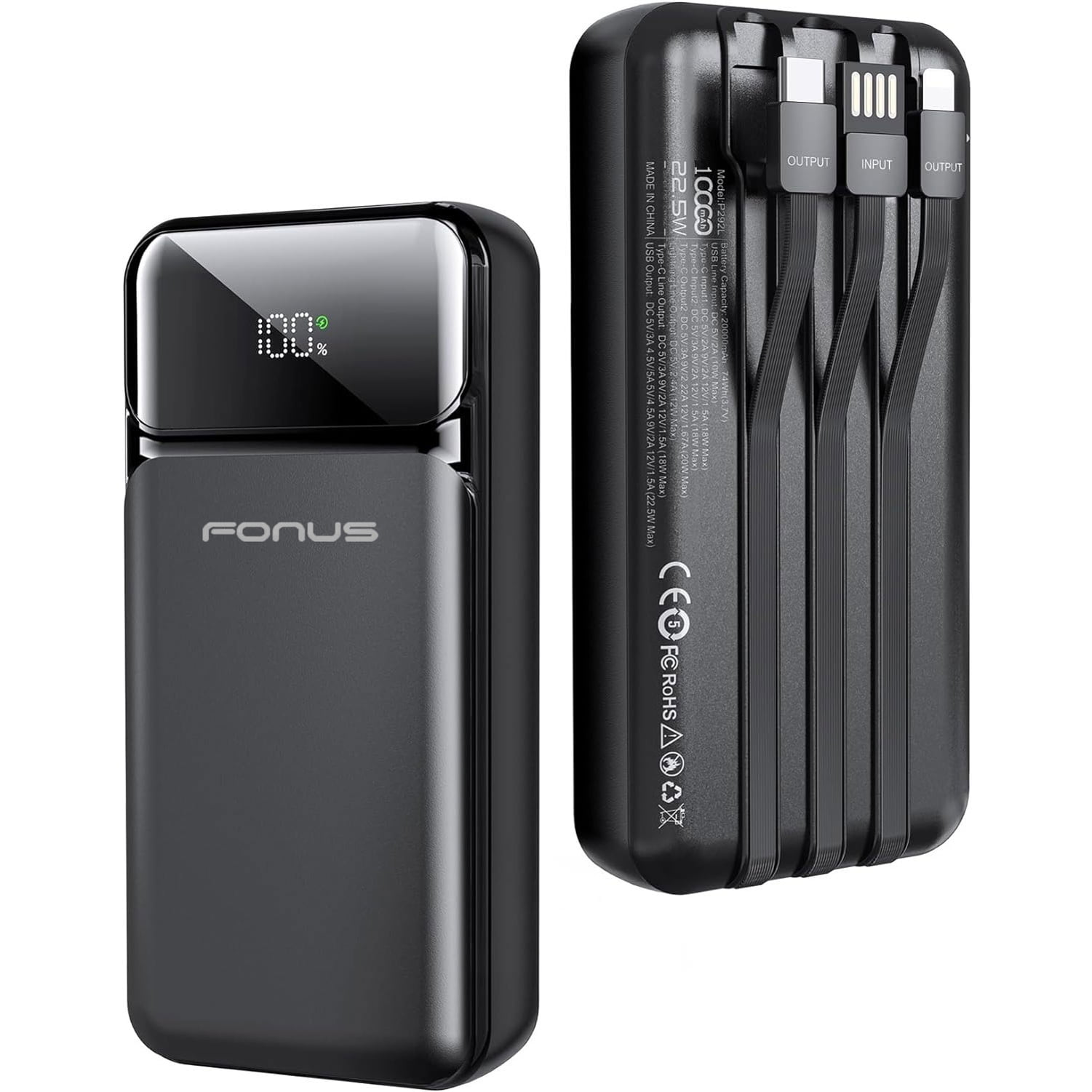 22.5W PD Fast Charge 10000mAh Power Bank for Samsung Galaxy A15