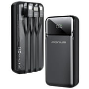 بنك طاقة PD سريع الشحن بقدرة 22.5 واط بسعة 10000 مللي أمبير في الساعة لهاتف Samsung Galaxy S25/Ultra/Plus - شاحن محمول ببطارية احتياطية وشاشة LED مدمجة بمنفذ USB واحد