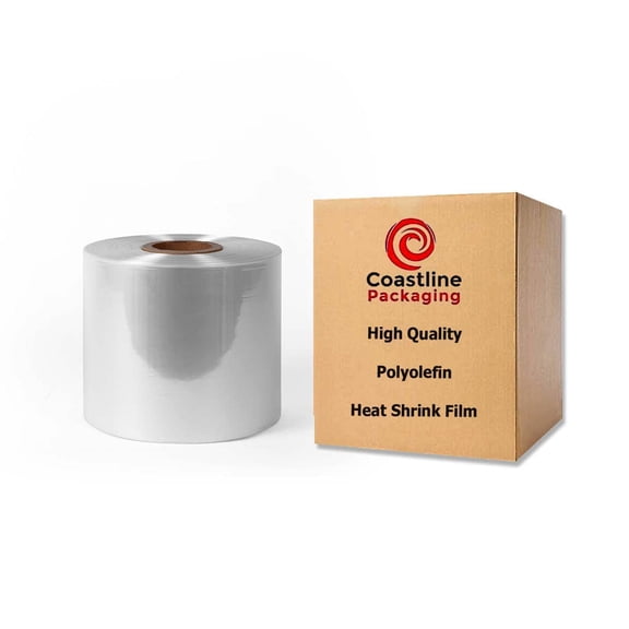 22" 60 Gauge Centerfold Polyolefin Shrink Film, 4,375 ft Roll