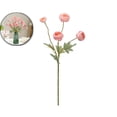 thumbnail image 1 of 22.8" Artificial Flowers Ranunculus Flowers Silk Fake Ranunculus Flowers Faux Buttercup Flower with Long Stem Arrangement for DIY Party Centerpiece Bouquet Table Home Decoration, 1 of 4