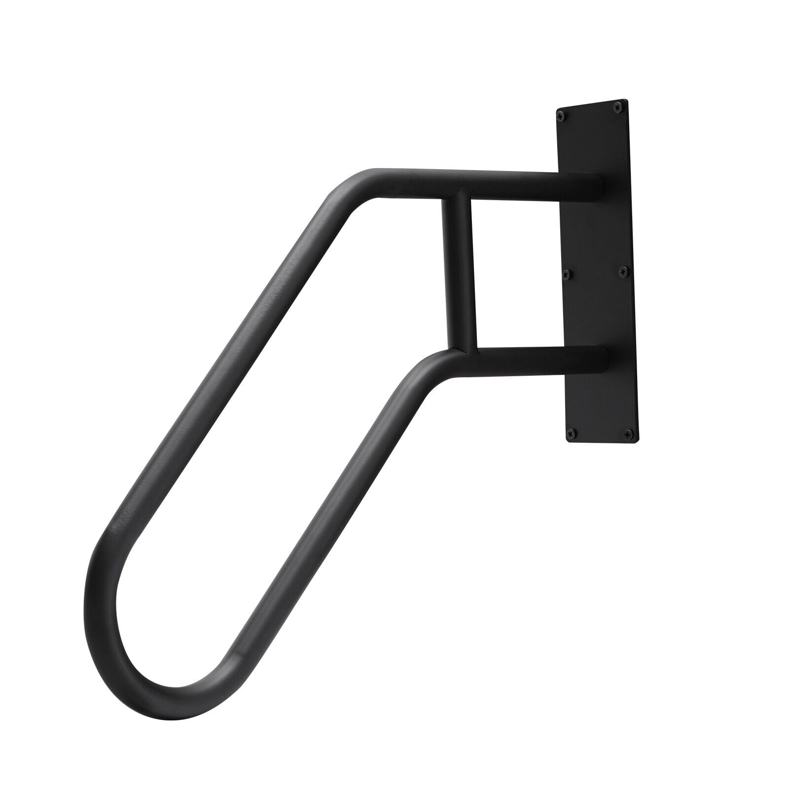 Black Metal Handrail for Outdoor Stairs and Porches