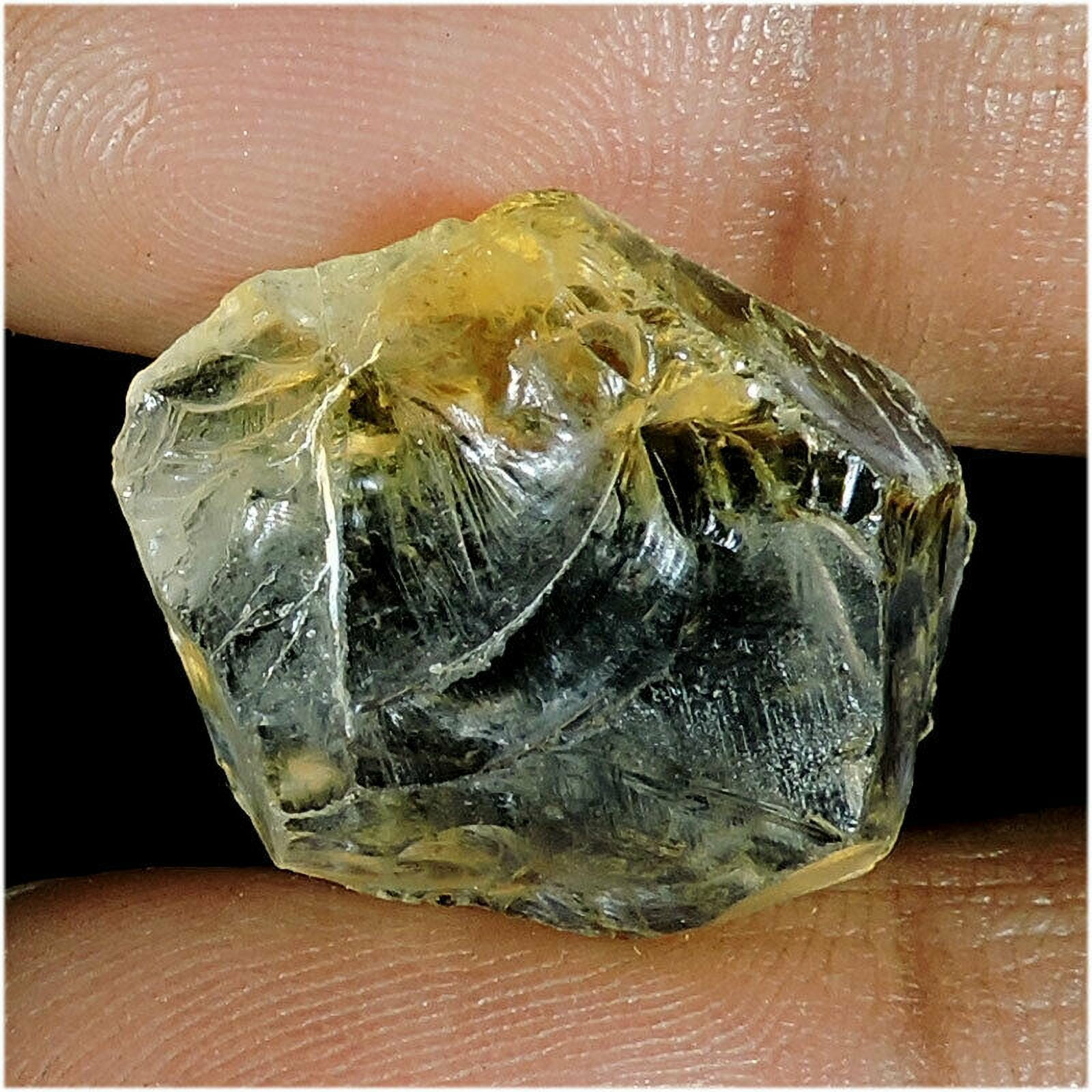 22.80Cts Unique Natural Soft Orange Citrine Gems Facet Rough