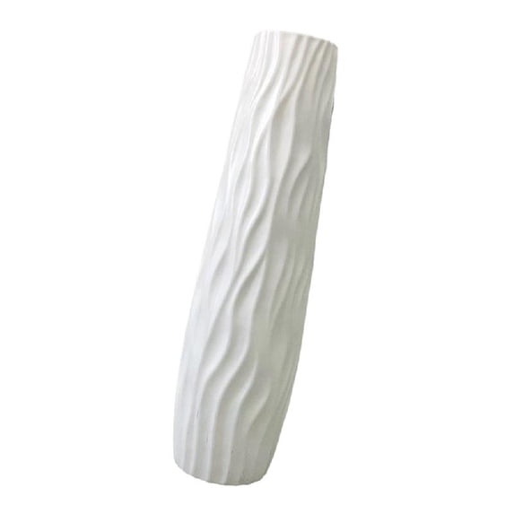 22.83" Tall Floor Vases Faux Ceramic Large Flower Holder Decor for Living Room, Entryway