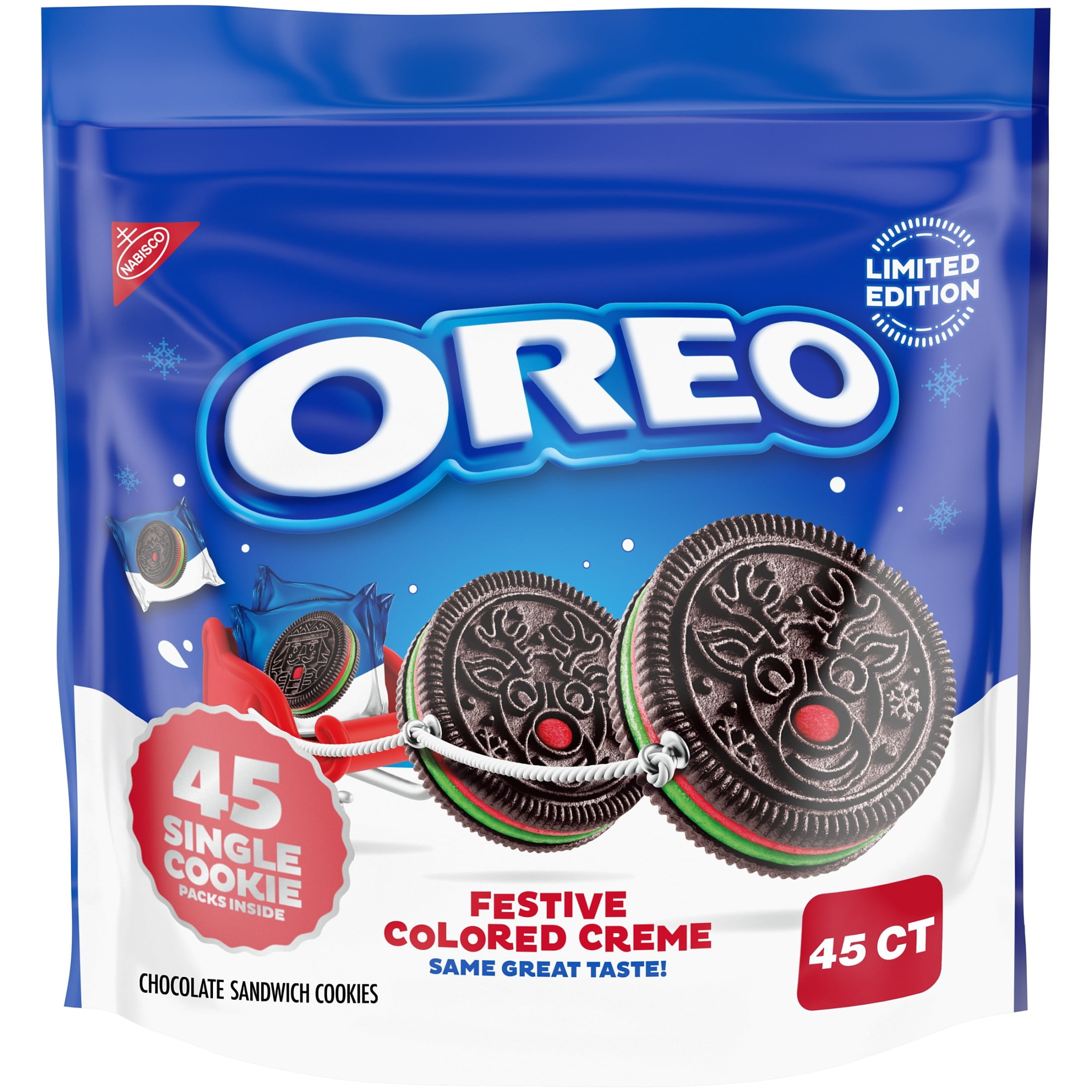 Oreo - Brandclub - OREO Red and Green Festive Creme Chocolate