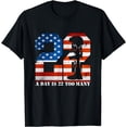 thumbnail image 1 of 22 A Day Is 22 Too Many Veteran Lives Matter Help Veterans T-Shirt, 1 of 4