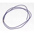 thumbnail image 1 of 22 AWG stranded button hook up wire .187 quick connect, 3 feet Purple, Jamma, 1 of 1