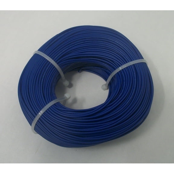 22 AWG tinned copper stranded hook up wire, 328 feet per Blue UL1007