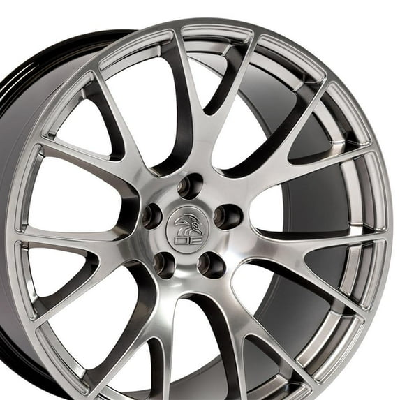22" Aftermarket Wheel fits GM-Ford-Lincoln-Nissan-Toyota - 4P70 Brushed Black 22x10 Fits select: 2004-2023 FORD F150, 1999-2023 CHEVROLET SILVERADO