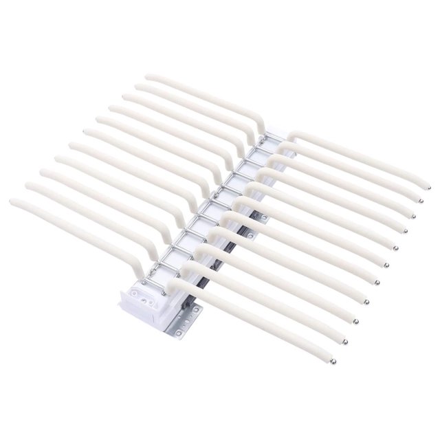 22 Arms Pull Out Trousers Rack, 23.15 x 18.03in Sliding Pull Out Closet