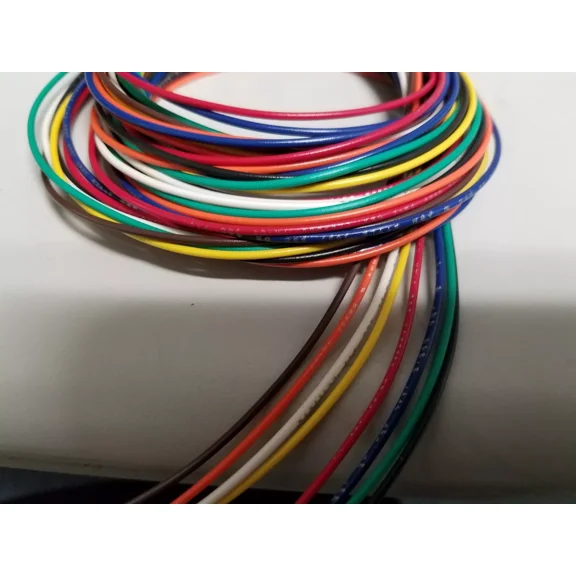 22 Awg Gauge Stranded Hook Up Wire Kit 5 Ft Ea 8 Color Ul1007 300 Volt