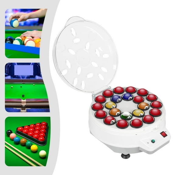 22 Balls Billiard Ball Polisher Automatic Pool Balls Cleaner/Snooker Cleaner