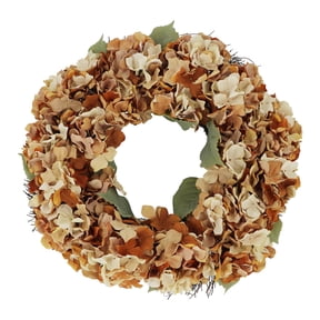 22" Beige Hydrangea Wreath by Ashland